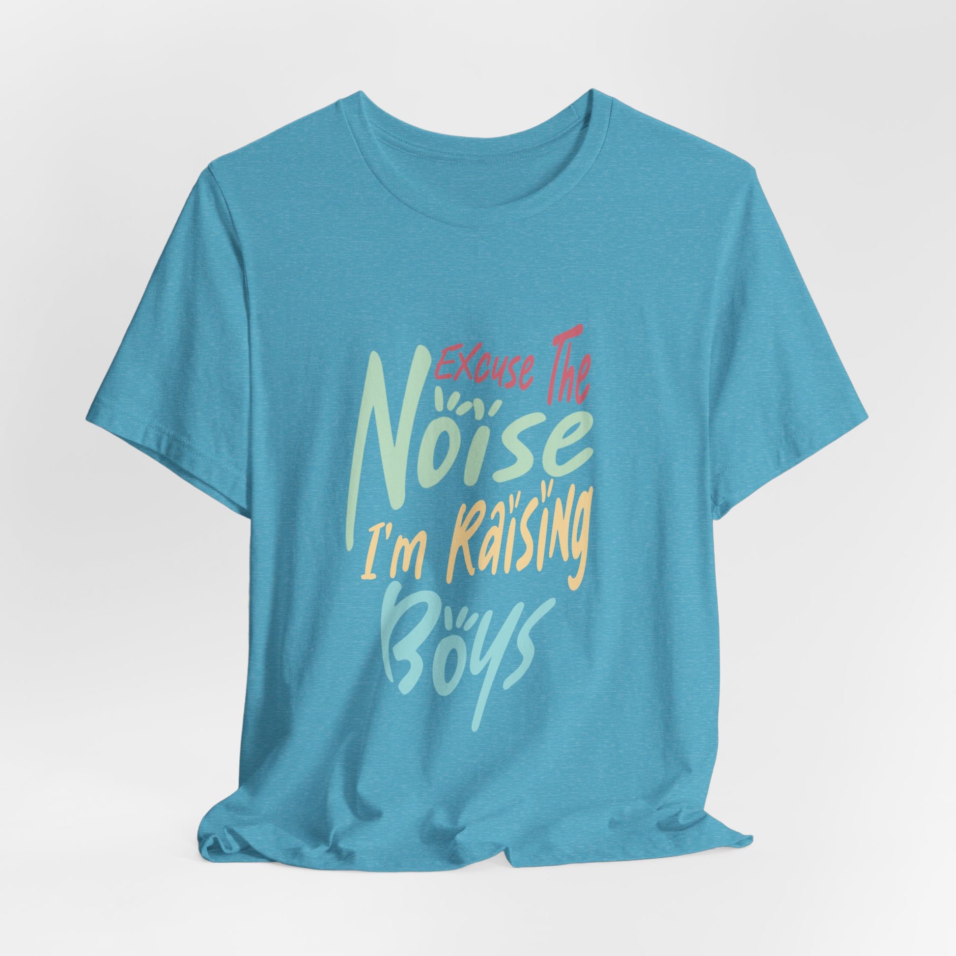 Boy Mom Tee, Casual Unisex T-Shirt for Mother's Day, Gift for Mom, Family, Cute Mom Shirt, Comfortable Everyday Wear, Funny TShirt, tshirt
