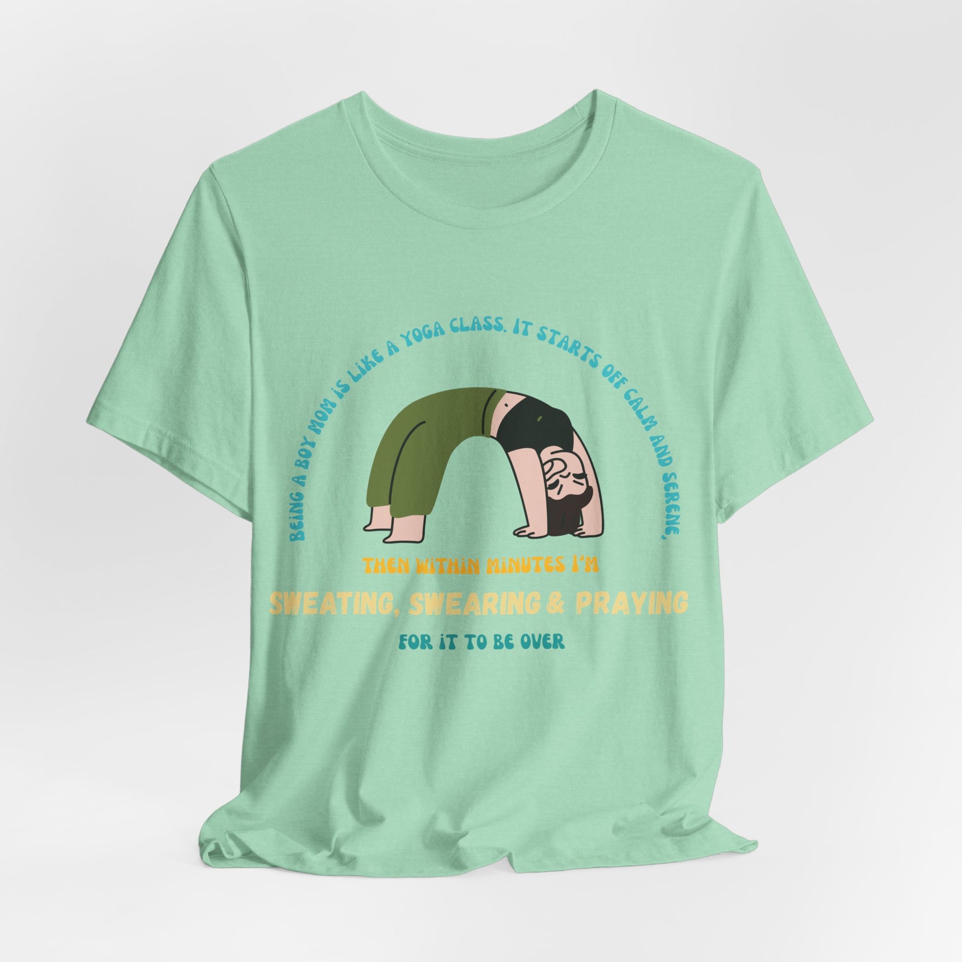 Boy Mom Tee, Casual Unisex T-Shirt for Mother's Day, Gift for Mom, Family, Comfortable Everyday Wear, Funny TShirt, Yoga Shirt,Inappropriate