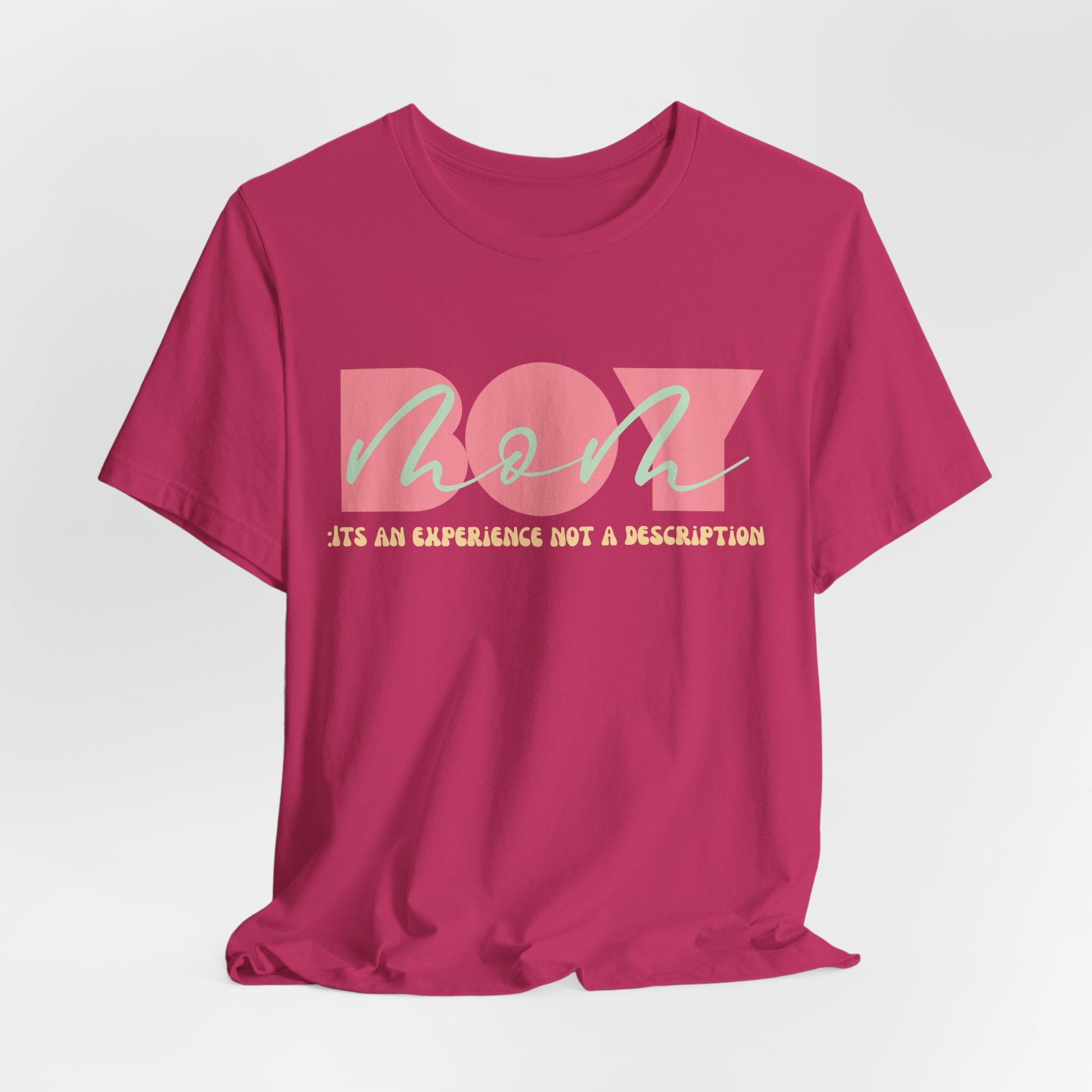 Boy Mom Tee, Casual Unisex T-Shirt for Mother's Day, Gift for Mom, Family, Cute Mom Shirt, Comfortable Everyday Wear