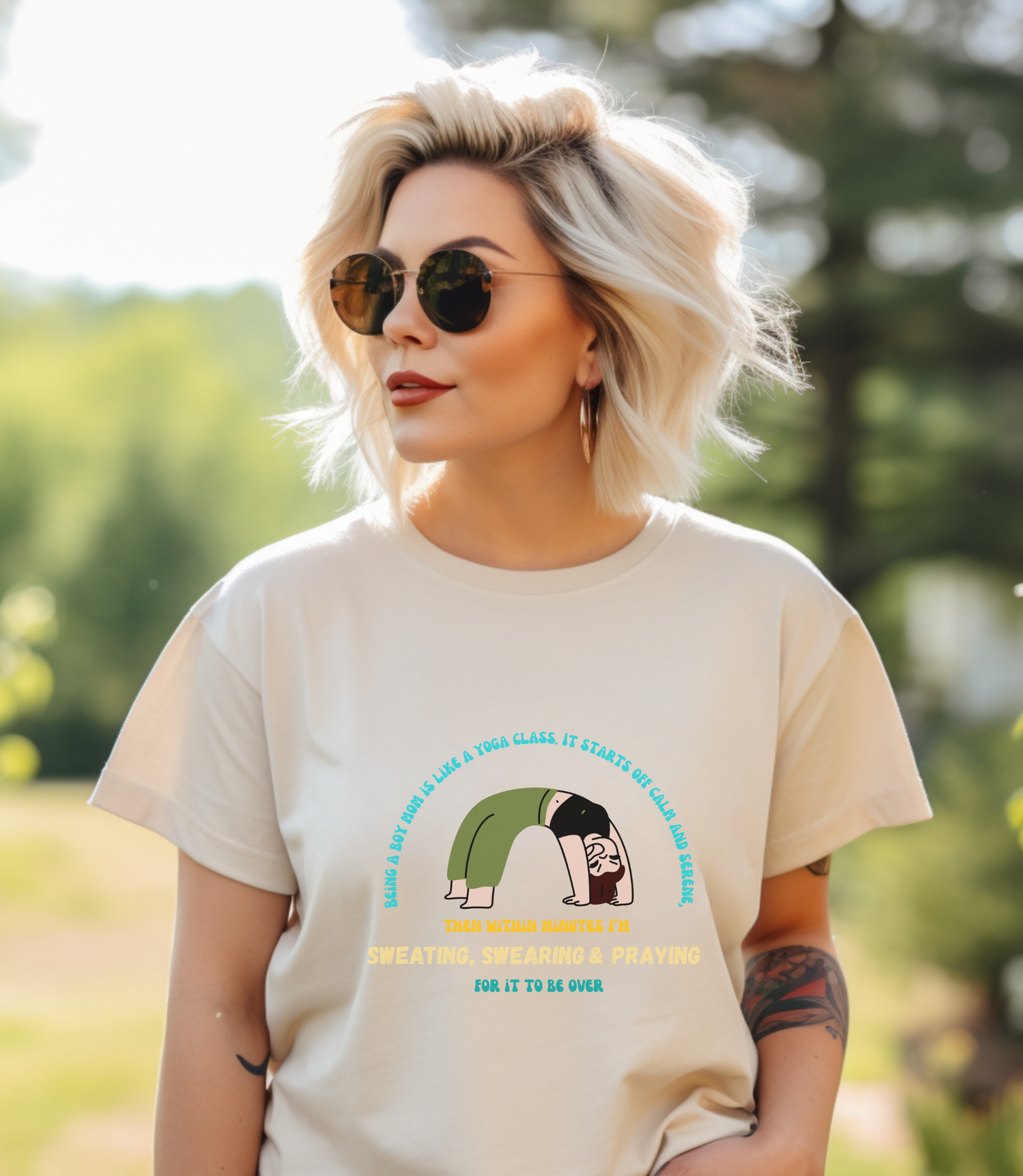 Boy Mom Tee, Casual Unisex T-Shirt for Mother's Day, Gift for Mom, Family, Comfortable Everyday Wear, Funny TShirt, Yoga Shirt,Inappropriate