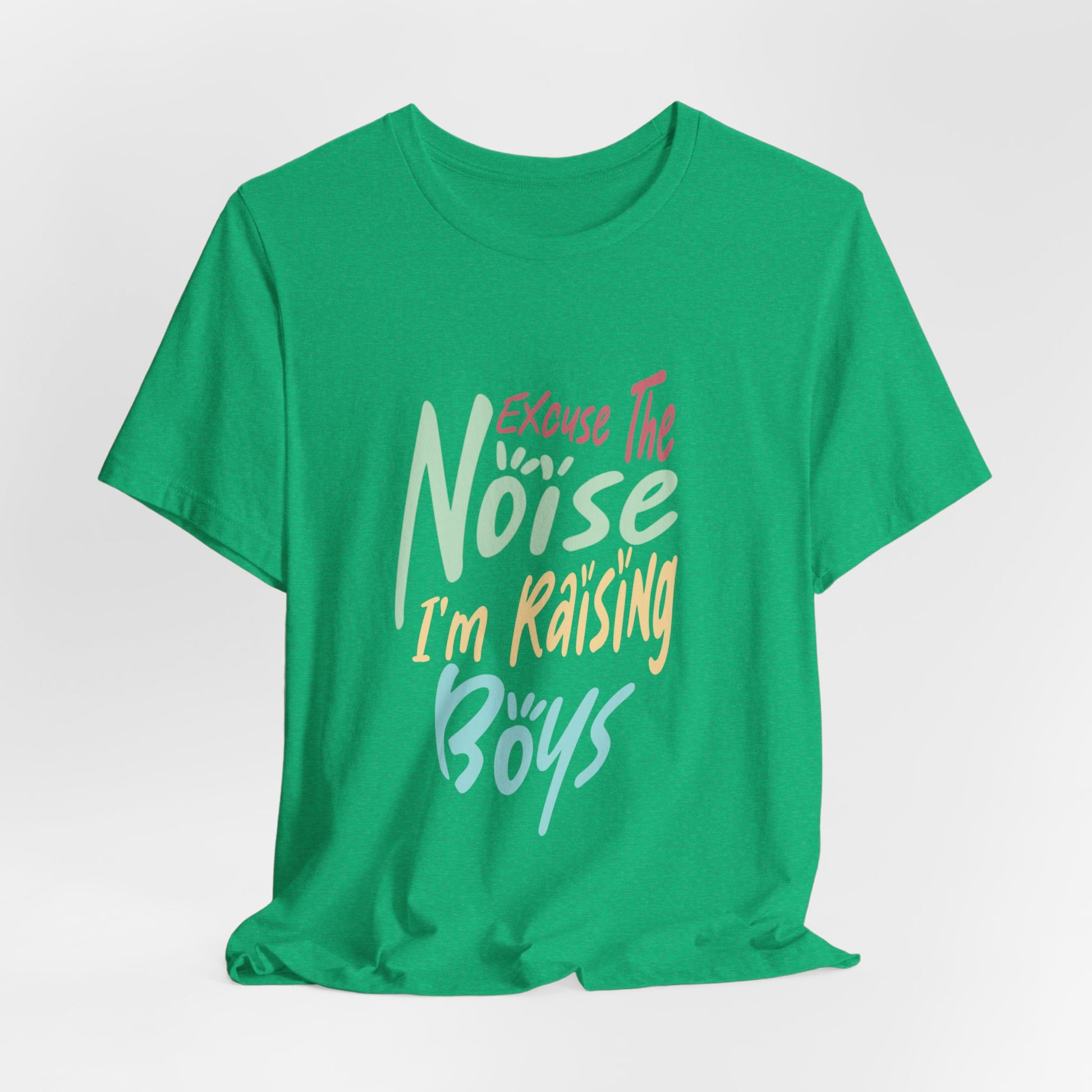 Boy Mom Tee, Casual Unisex T-Shirt for Mother's Day, Gift for Mom, Family, Cute Mom Shirt, Comfortable Everyday Wear, Funny TShirt, tshirt