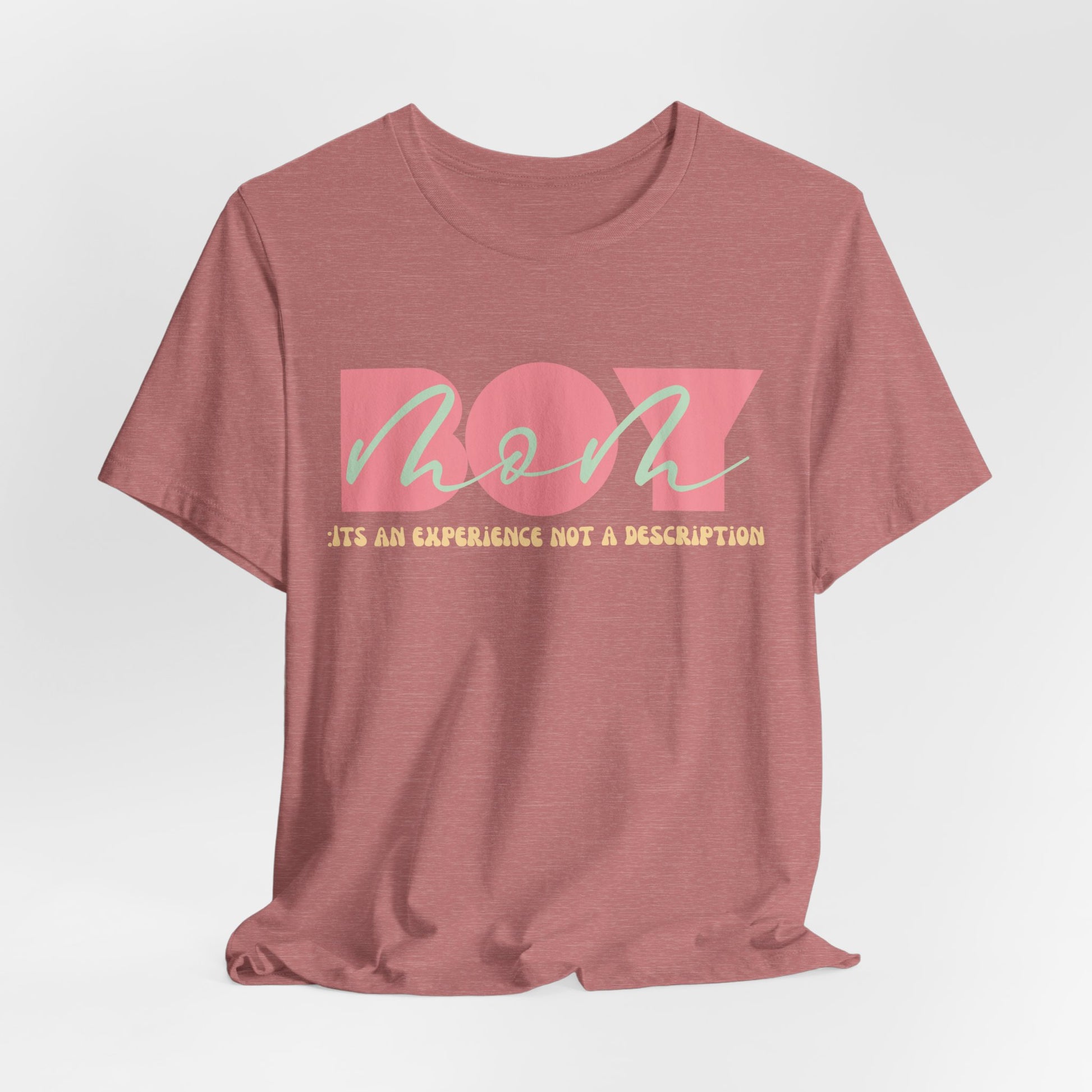 Boy Mom Tee, Casual Unisex T-Shirt for Mother's Day, Gift for Mom, Family, Cute Mom Shirt, Comfortable Everyday Wear