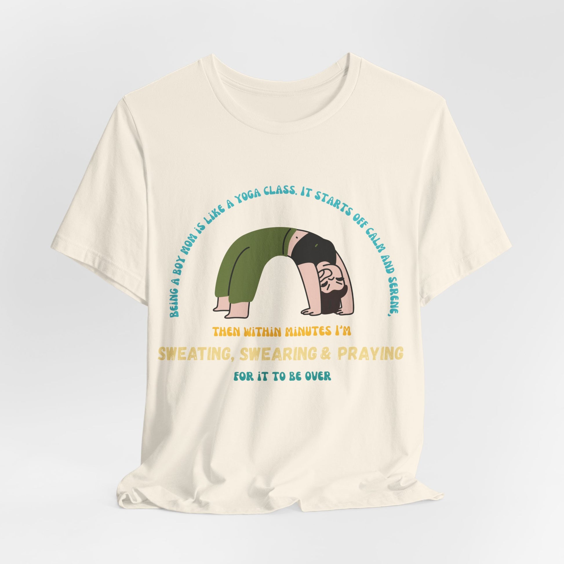 Boy Mom Tee, Casual Unisex T-Shirt for Mother's Day, Gift for Mom, Family, Comfortable Everyday Wear, Funny TShirt, Yoga Shirt,Inappropriate